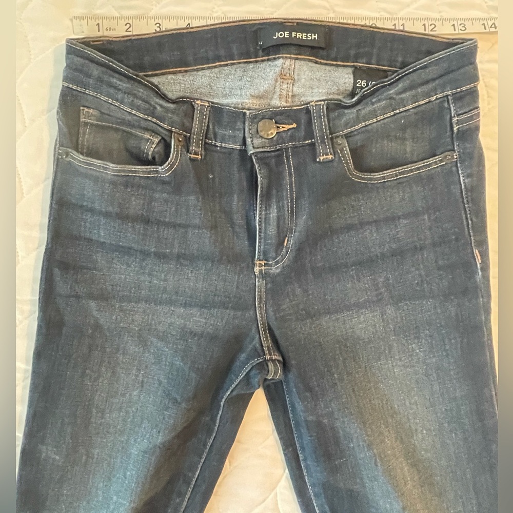 Joe Fresh jeans, low rise 26/2
